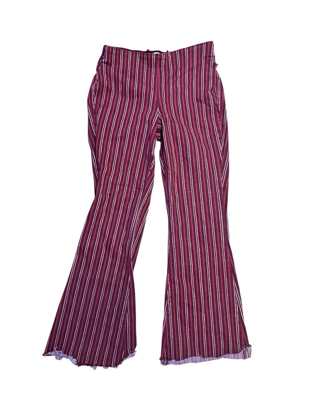 Striped Flared Pants